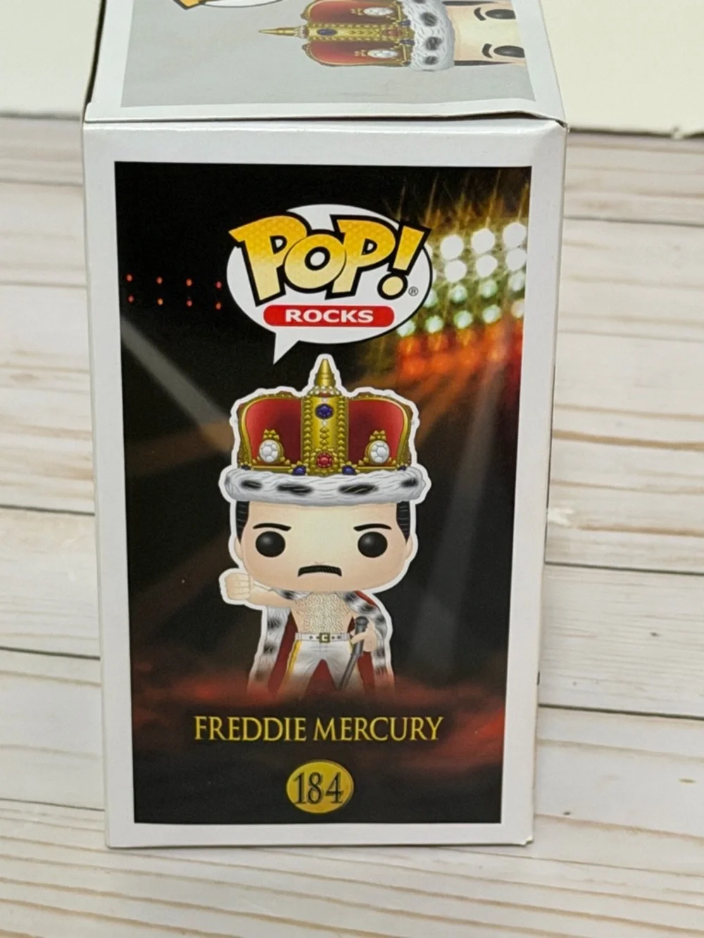 Funko Pop Rocks FREDDIE MERCURY Queen Vinyl Figure 184 - Picture 11 of 11